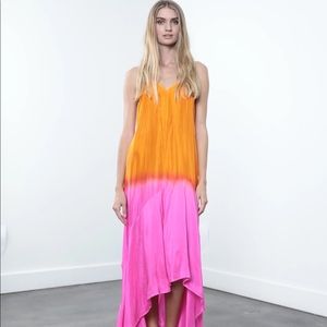 Karina Grimaldi Liam Maxi Dress in Multi Ombre